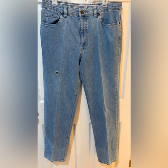HILTL Blue Straight Denim Jeans Classic Fit - Picture 1 of 7